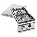 Ornatus Outdoors Stainless Steel Drop-In Side Burner for Outdoor Kitchens- Grill Accessory OR2541346